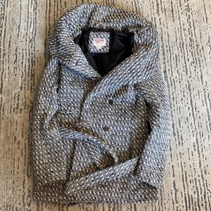 Mossimo Black and White Coat